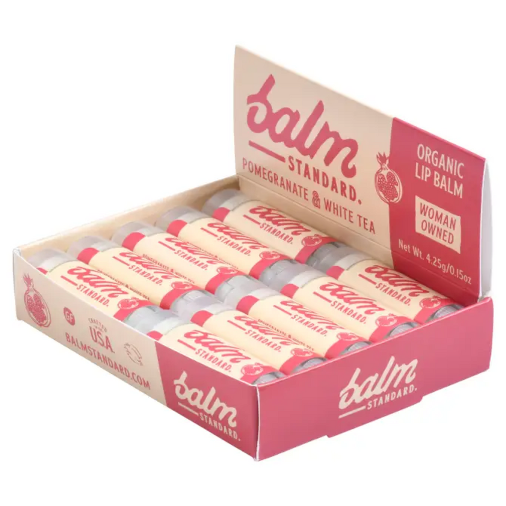 Purely Pomegranate | Best Organic Lip Balm – Balm Standard