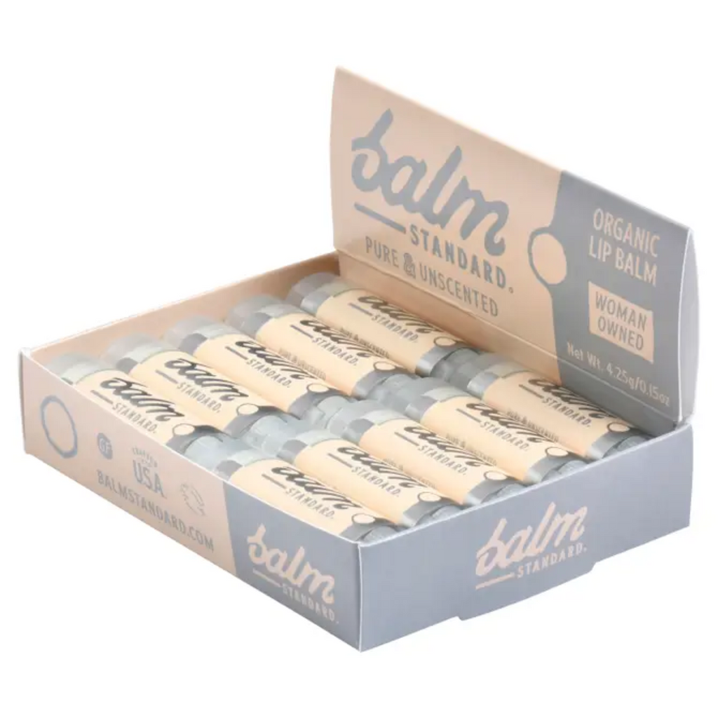 Pure & Unscented 20 Unit Display – Balm Standard