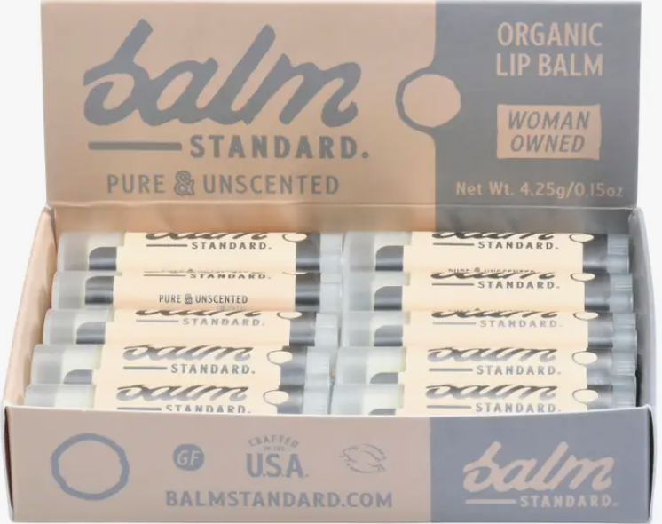 Pure & Unscented 20 Unit Display – Balm Standard